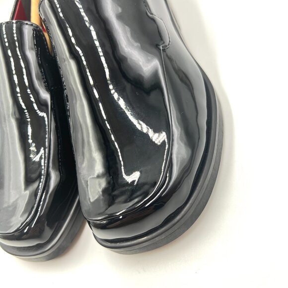 5W 5 WIDE WIDTH Franco Sarto Bocca Black Patent‎ Loafers Shoes - Picture 4 of 13